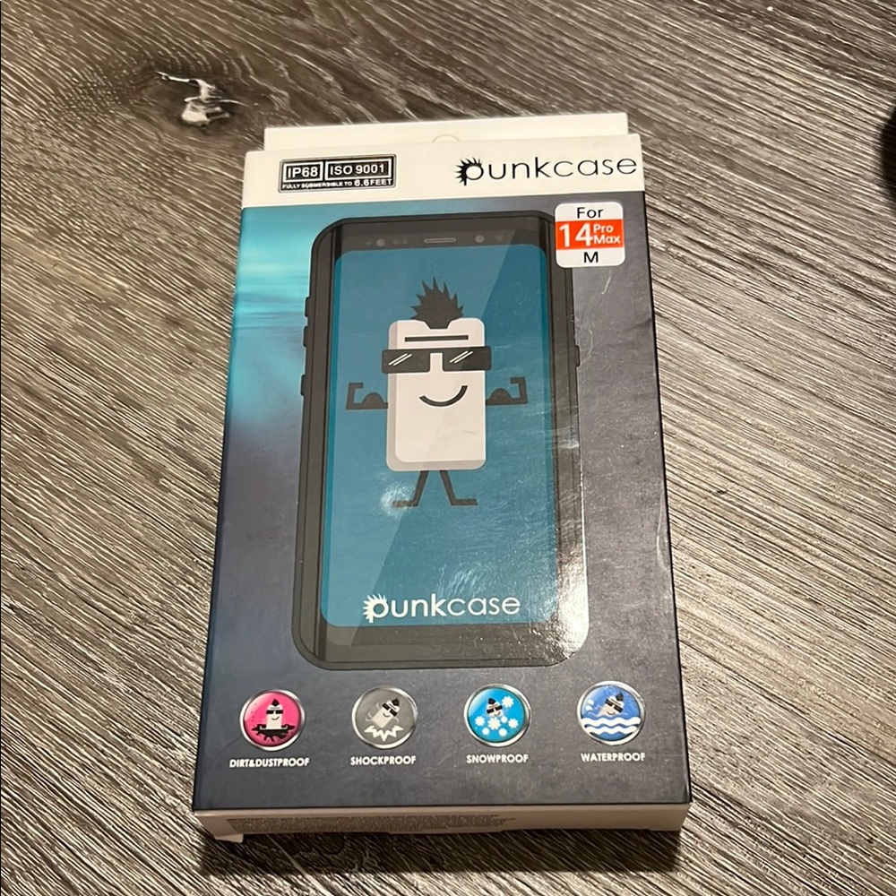 Black Waterproof Case for iPhone 14 Pro Max